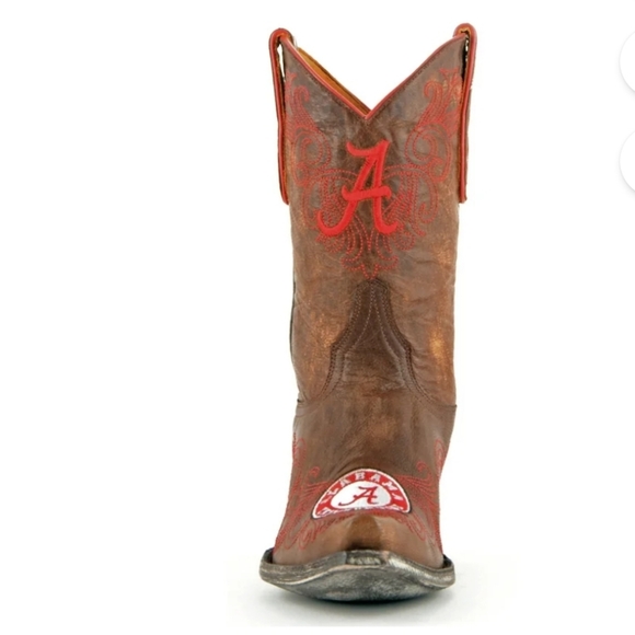 NWT Women's University of Alabama Crimson Tide Gameday 1O" Cowboy Boots - Picture 4 of 11